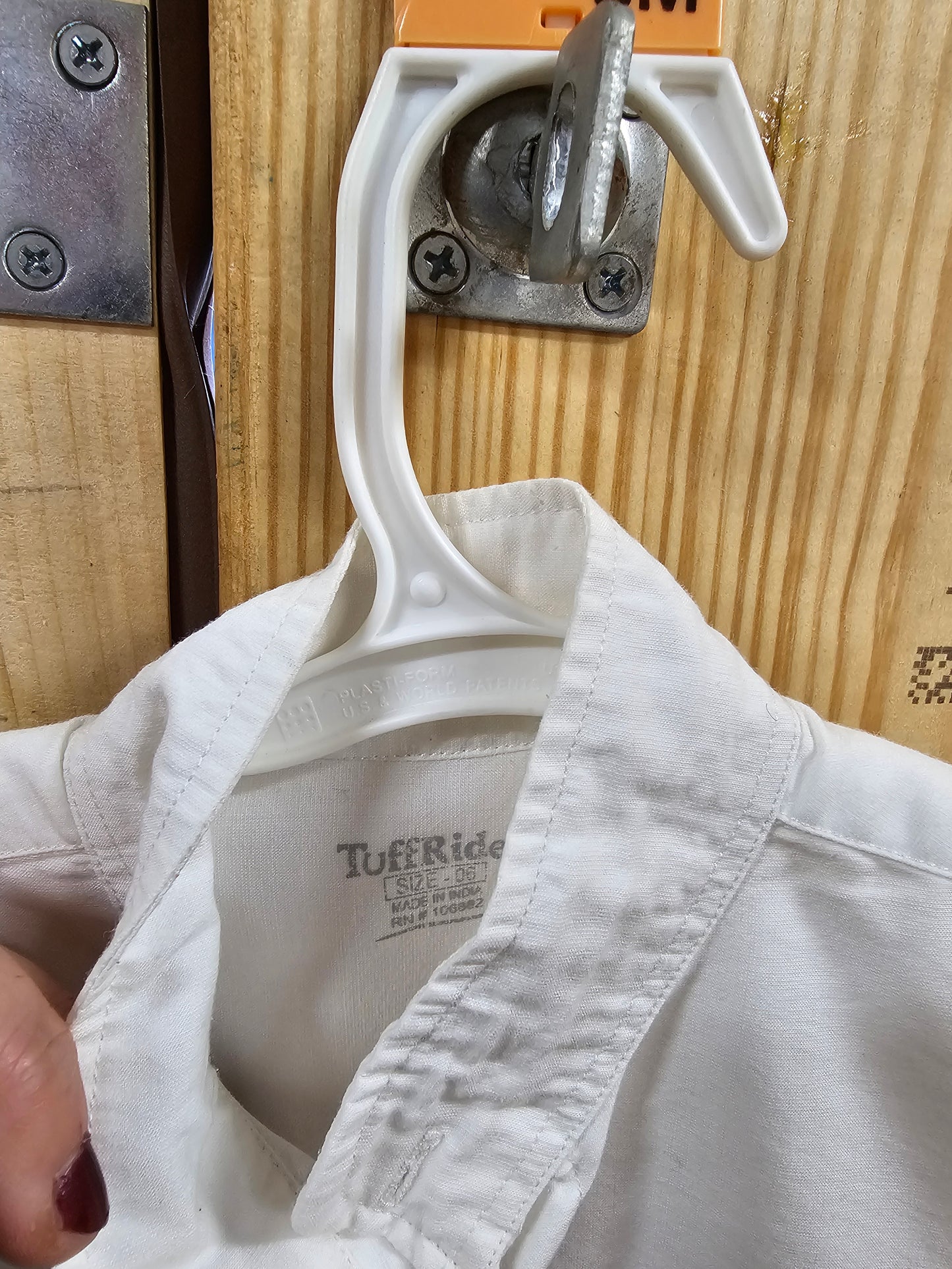 Tuffrider Youth Show Shirt sz 6