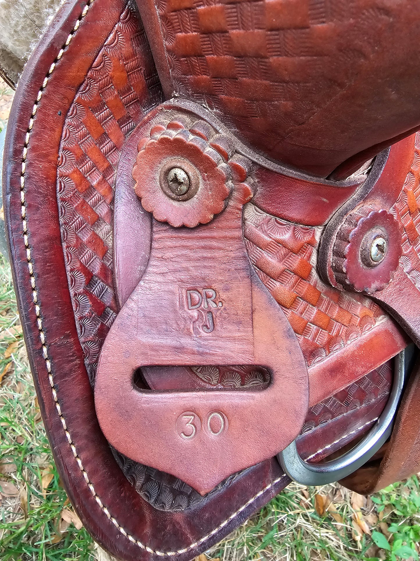 15" Dr J Western Pony Saddle