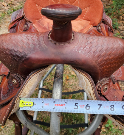 15" Dr J Western Pony Saddle
