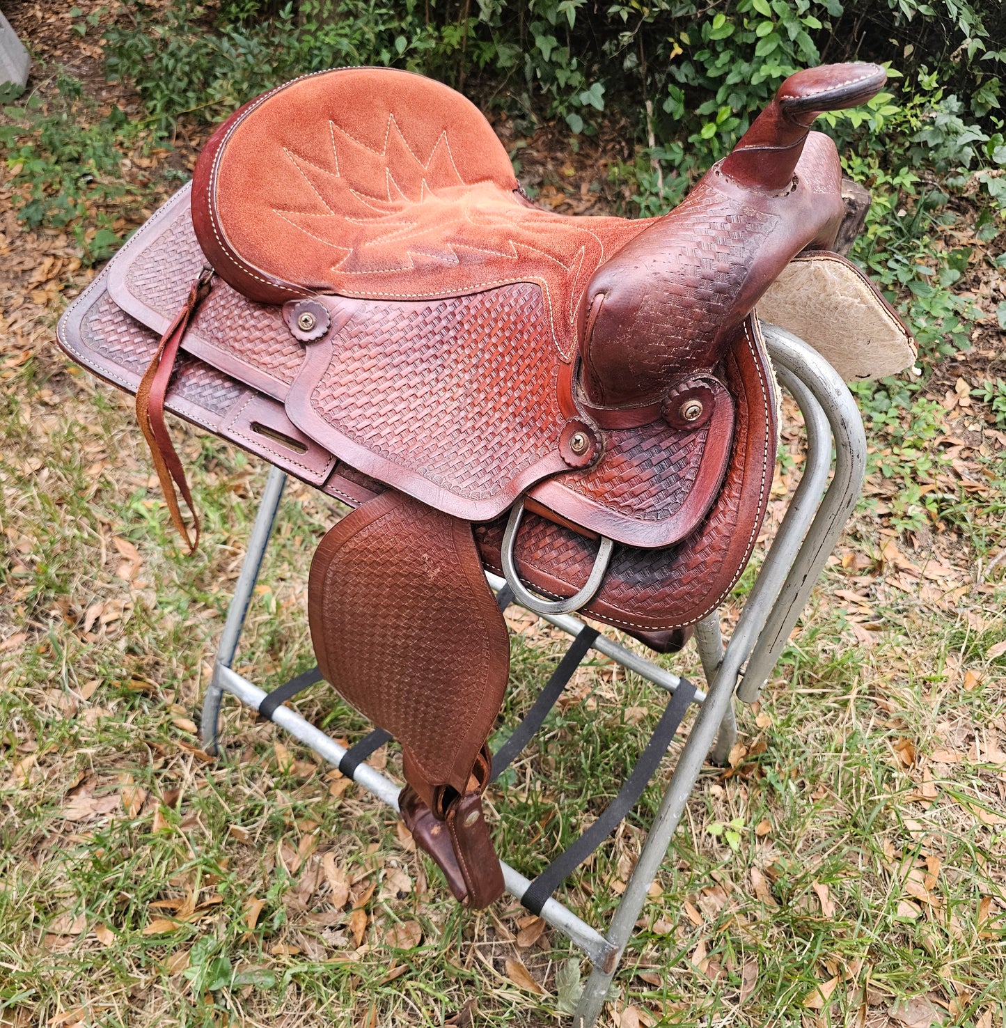 15" Dr J Western Pony Saddle
