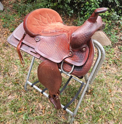 15" Dr J Western Pony Saddle