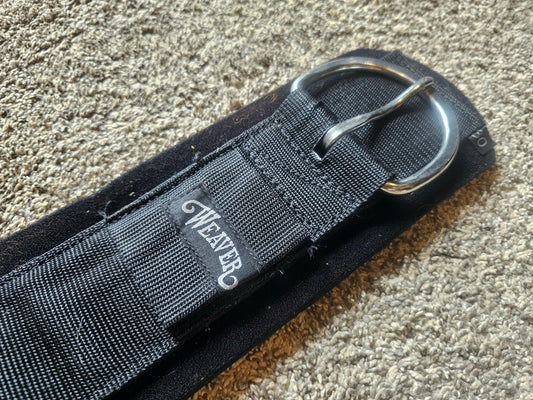 30" Weaver black Neoprene straight cinch