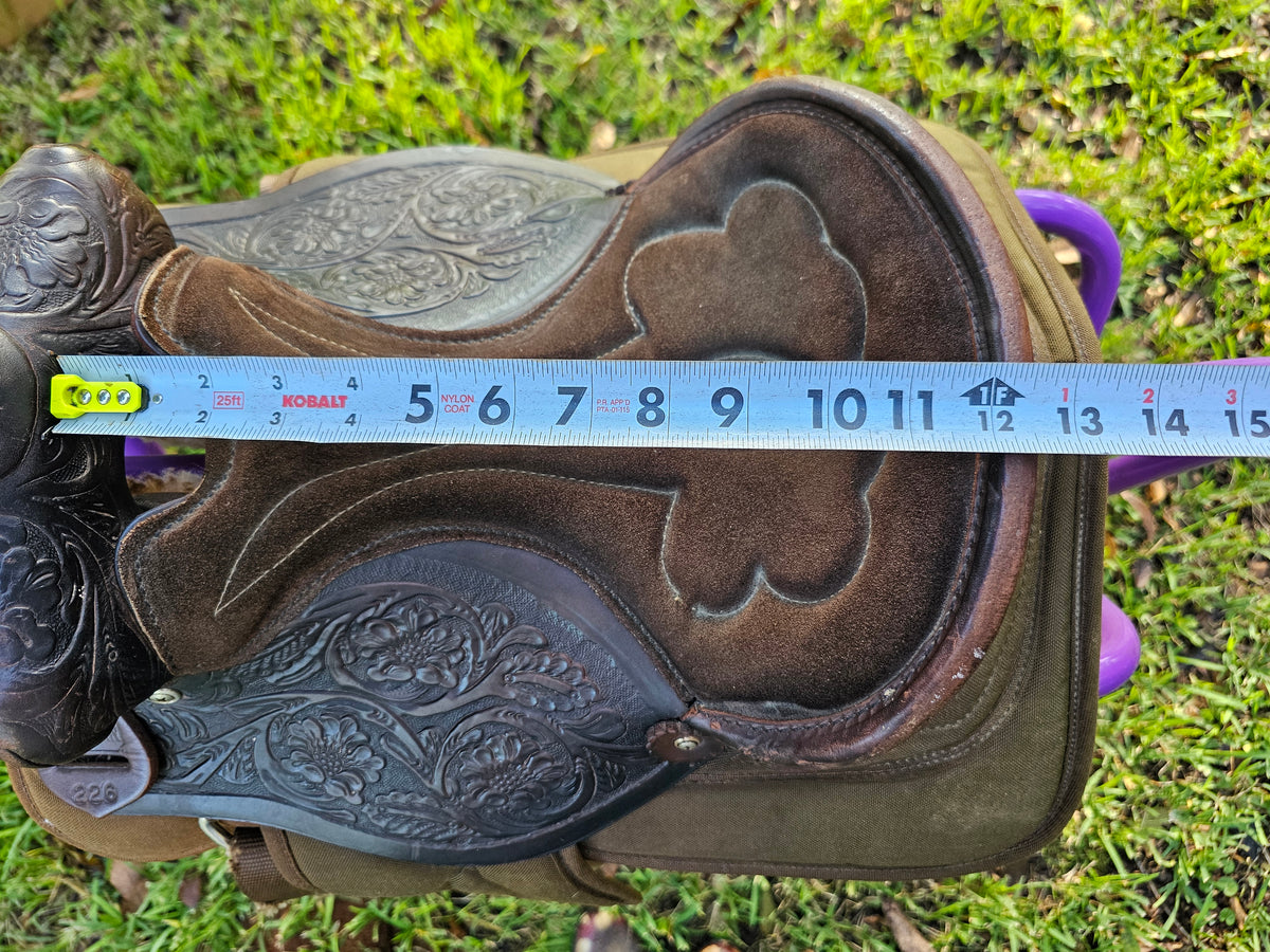 12" Bighorn 226 Western Pony saddle used