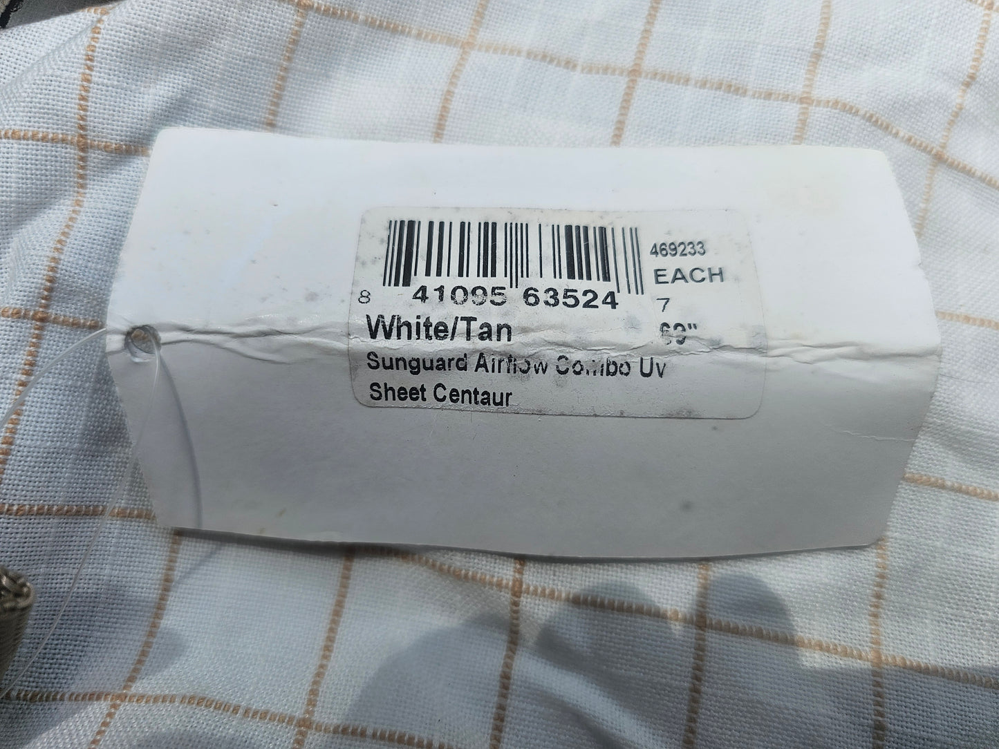 NWT 69" Centaur Sunguard Airflow UV Combo Sheet