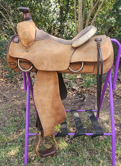15" Western Ranch Roping Saddle