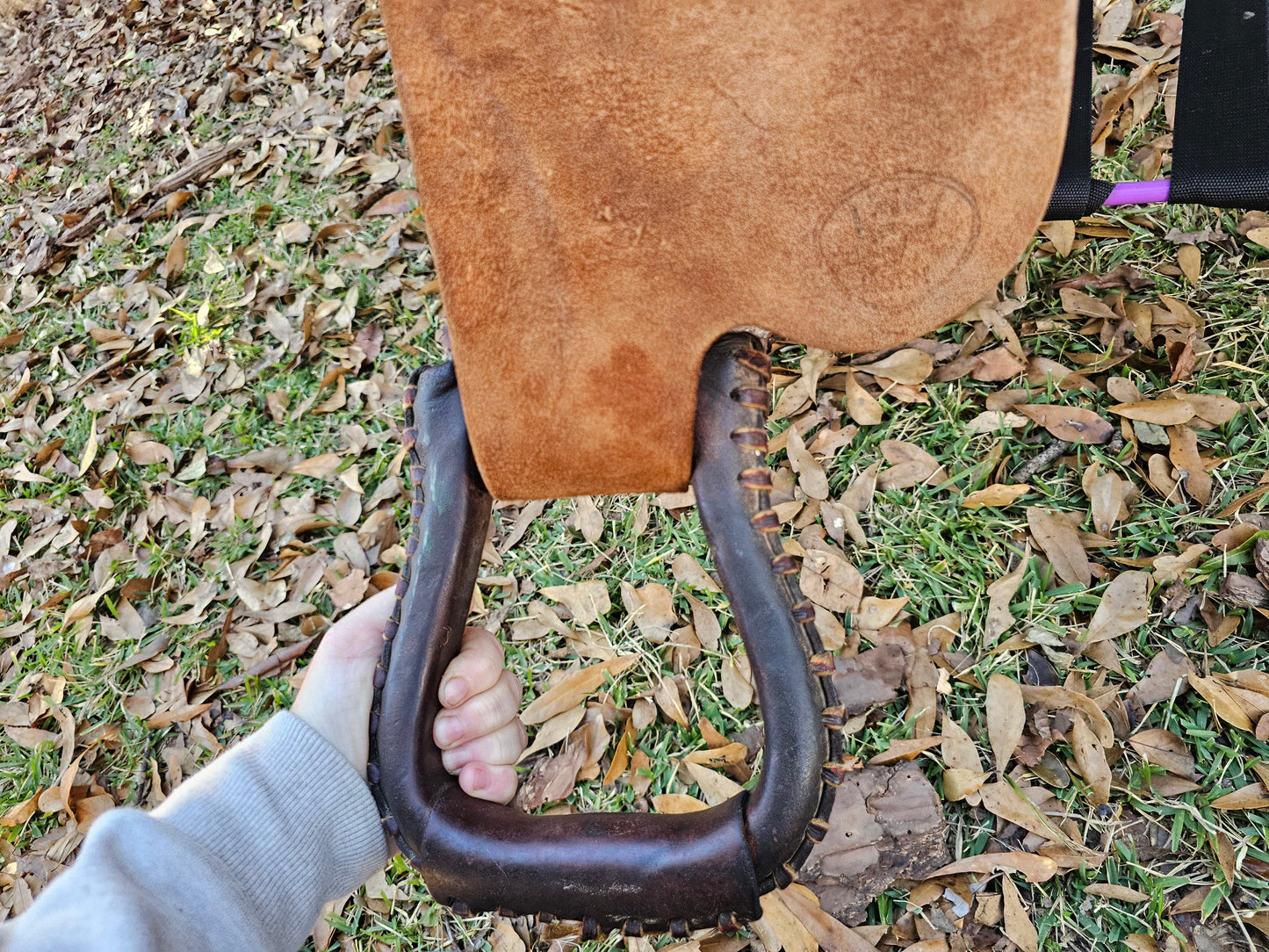 16" Bighorn Reining Trainer Saddle 858 used