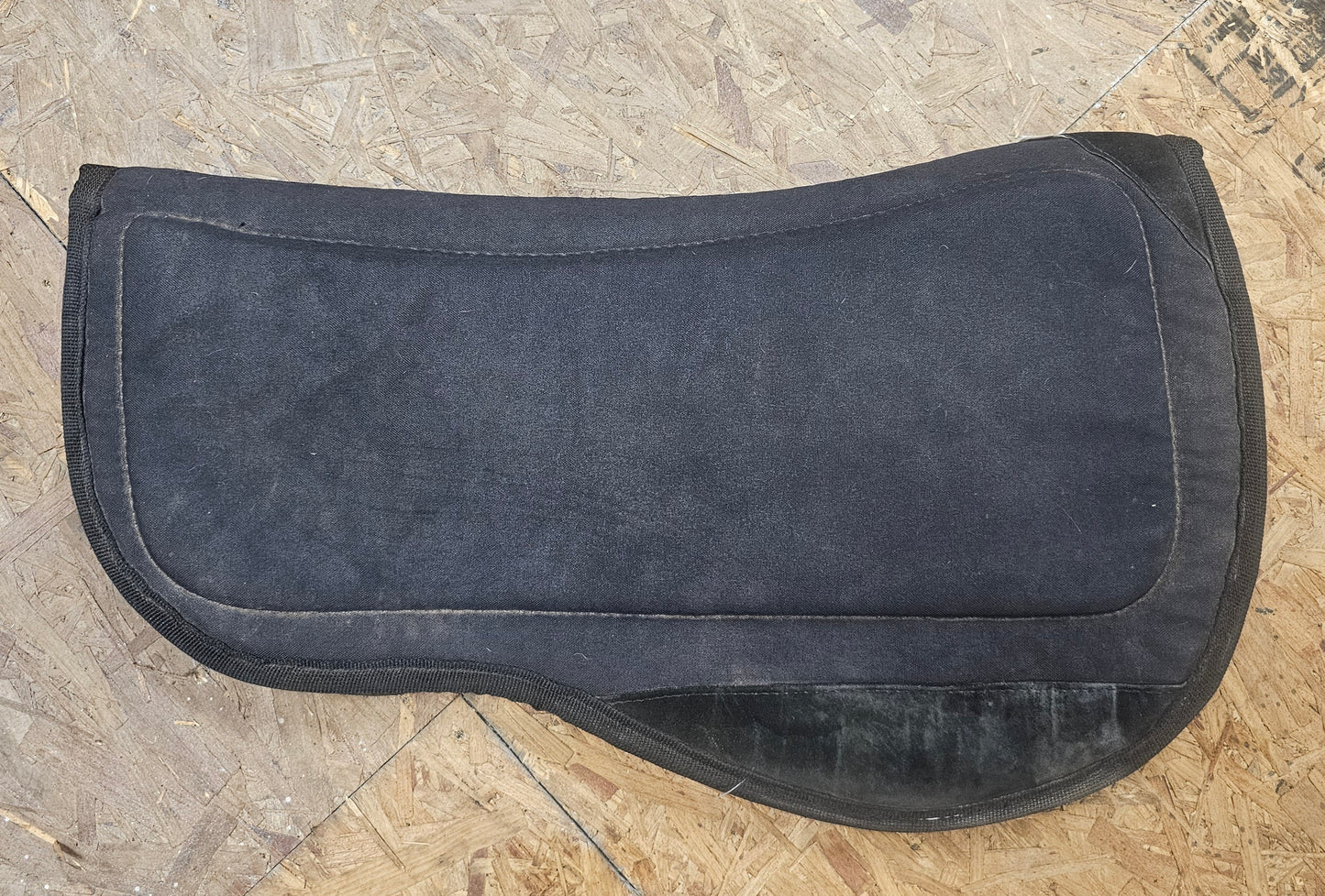 Reinsman Black TackyToo Contoured Saddle Pad used