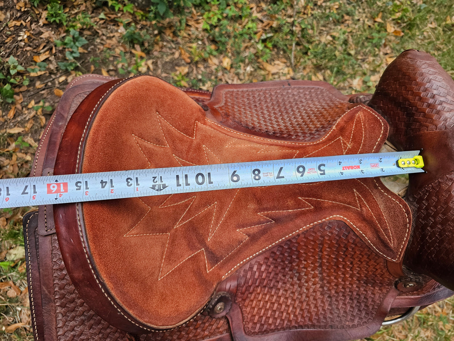 15" Dr J Western Pony Saddle