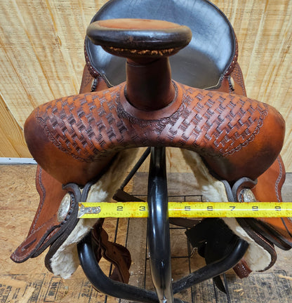 14.5" Western Trail Saddle Set used