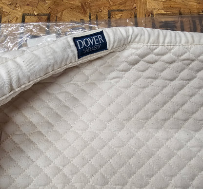 Used Dover Full Dressage Pad white