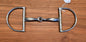 5.25" Korsteel slow twisted D-Ring snaffle
