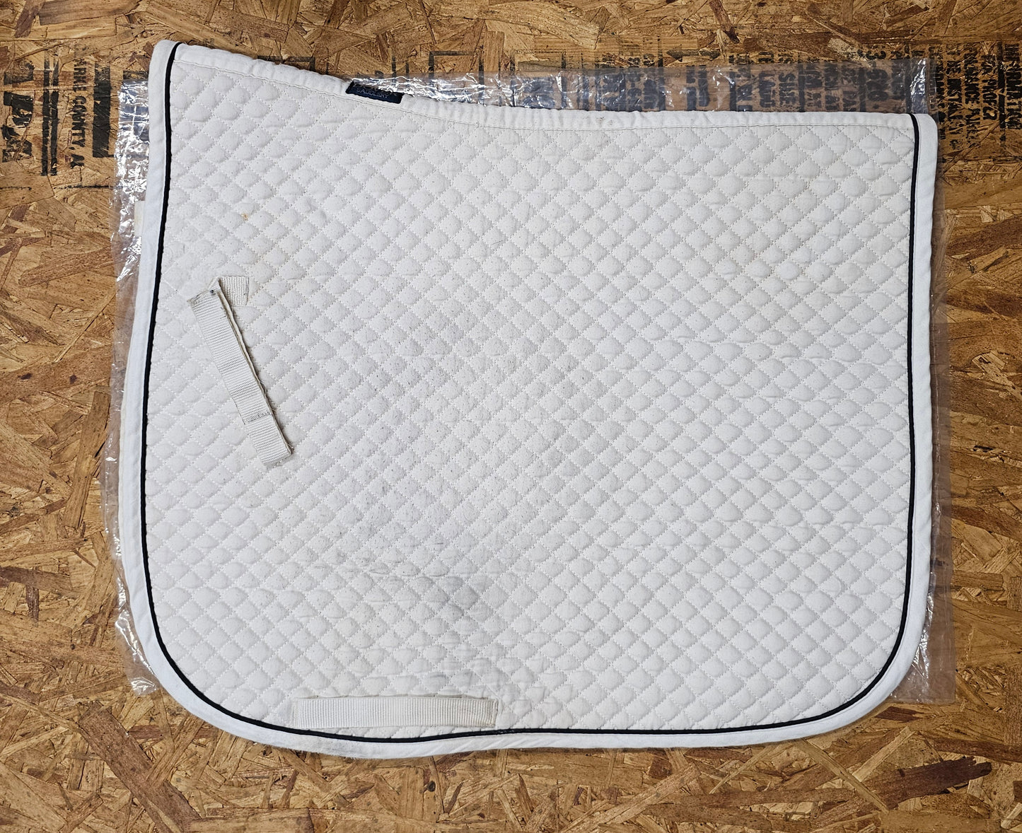 Used Dover Full Dressage Pad white