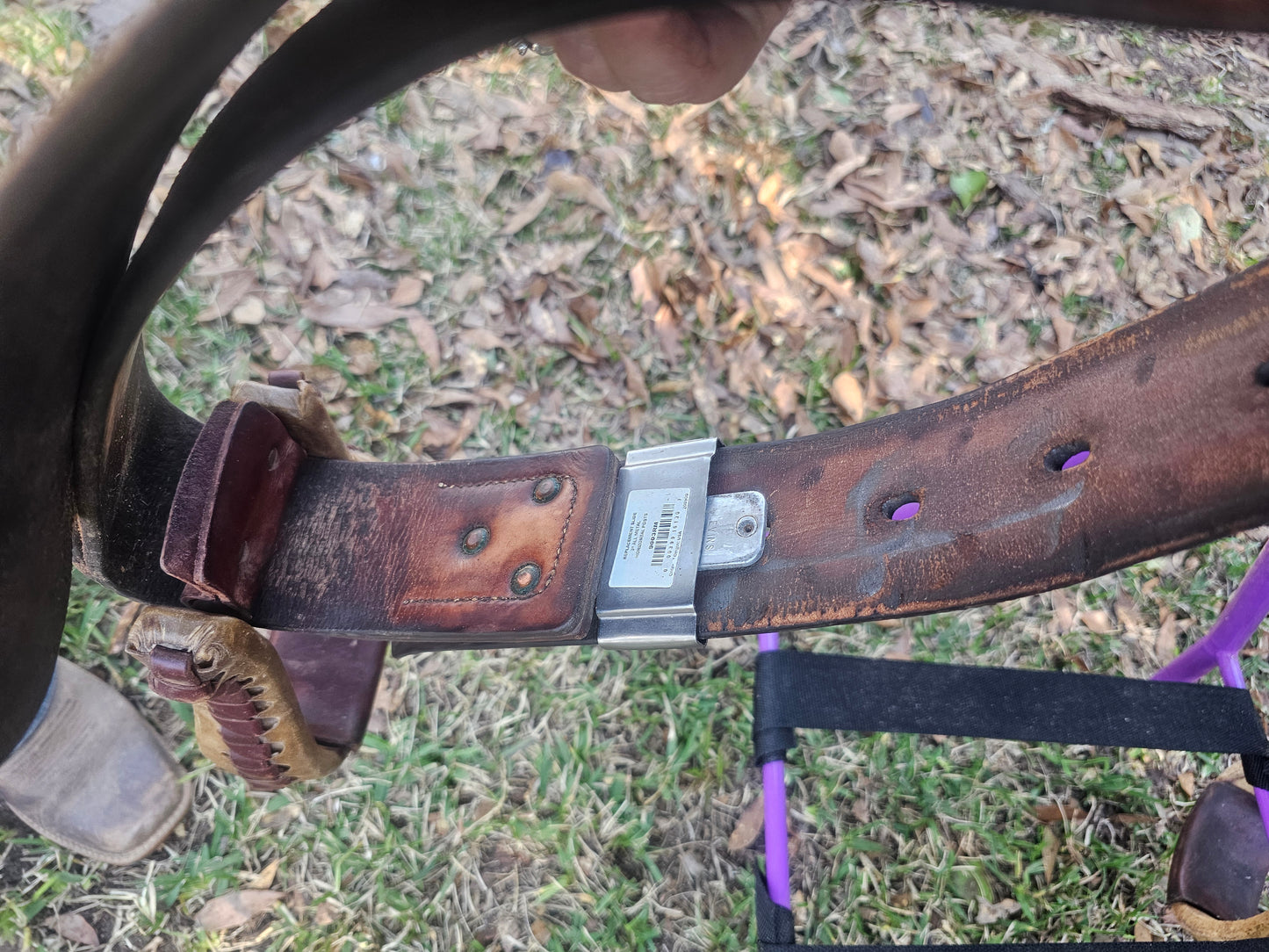 15" Western Ranch Roping Saddle