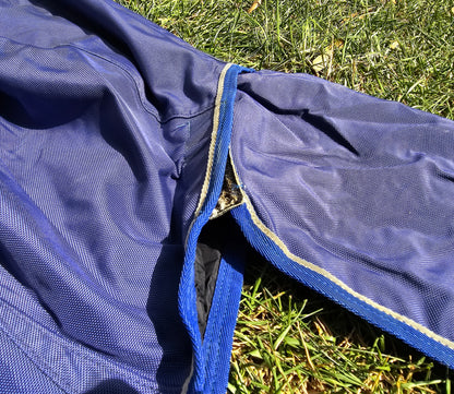 80" Kensington Platinum Turnout horse blanket used