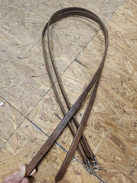 52" English Leathers light brown