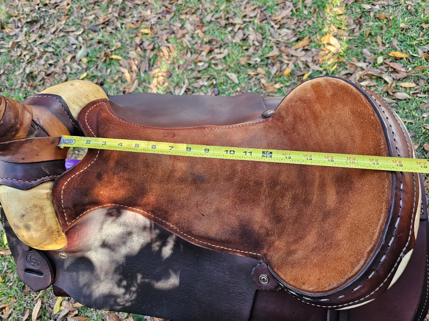 18" Sonny Burt Western Roping Saddle FQHB