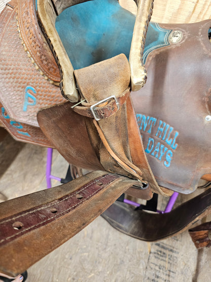 15" Running P Roping Trophy Saddle