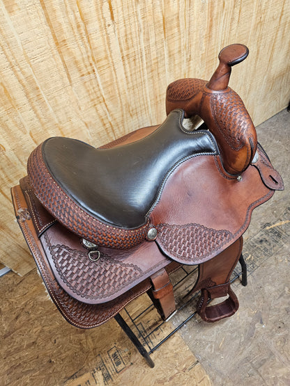 14.5" Western Trail Saddle Set used