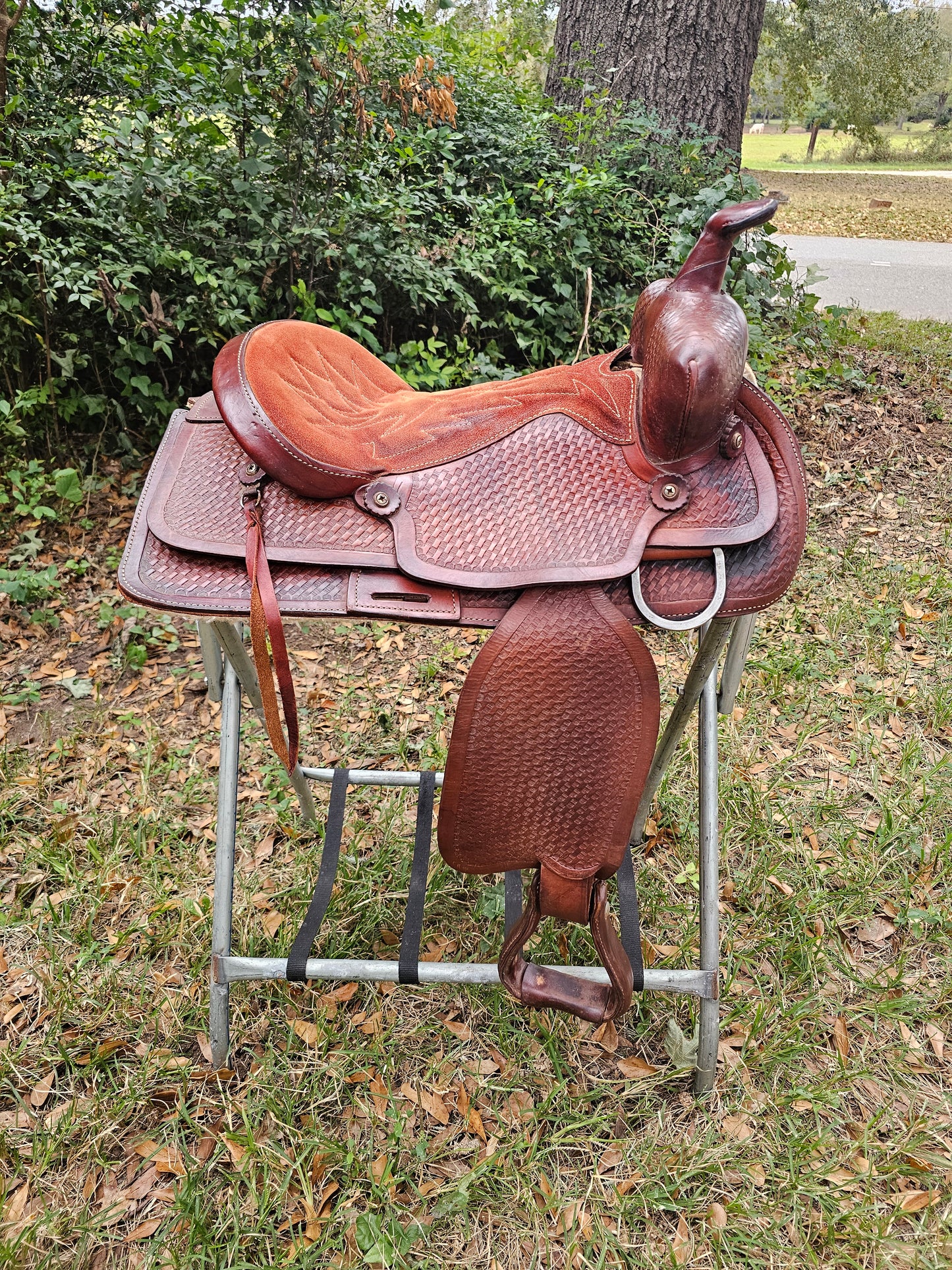 15" Dr J Western Pony Saddle