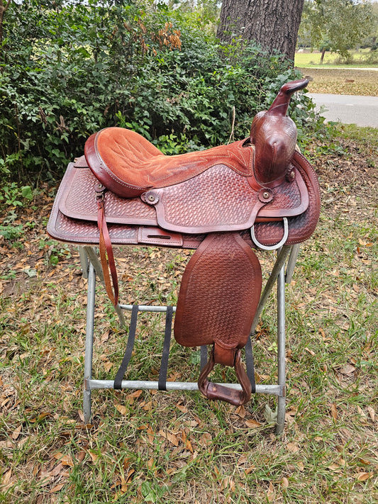 15" Dr J Western Pony Saddle