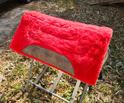 Red pony saddle pad used