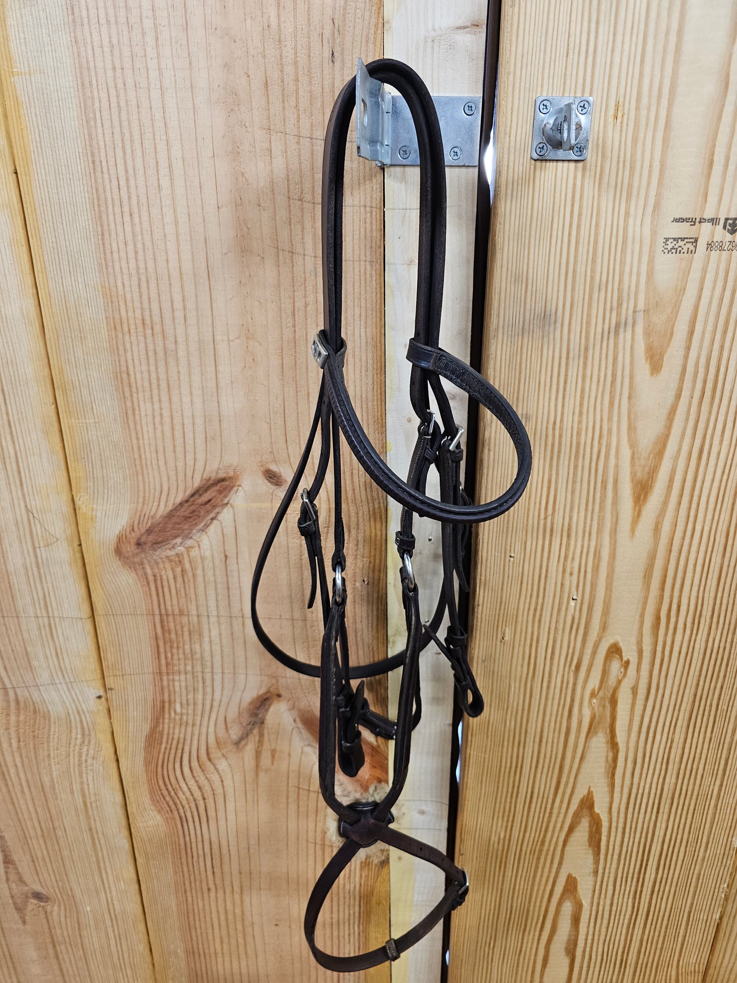 Stübben Figure 8 dark brown hunter jump bridle used