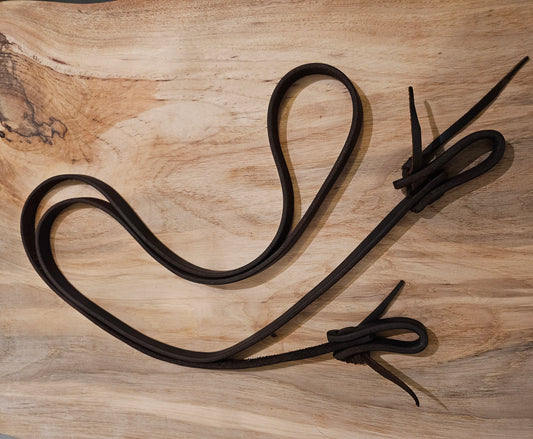 New 7' supple Roper/Barrel Reins, Harness leather