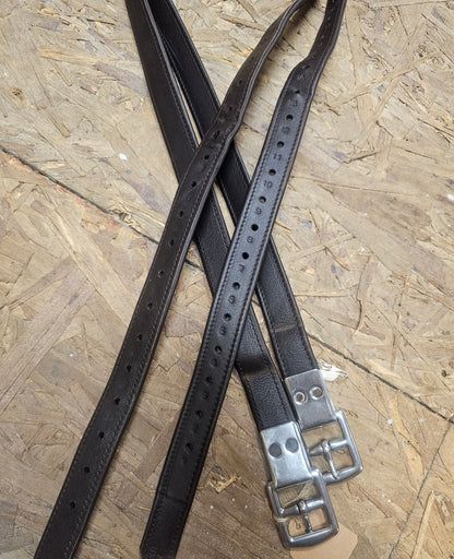 54" English Leathers dark brown supple