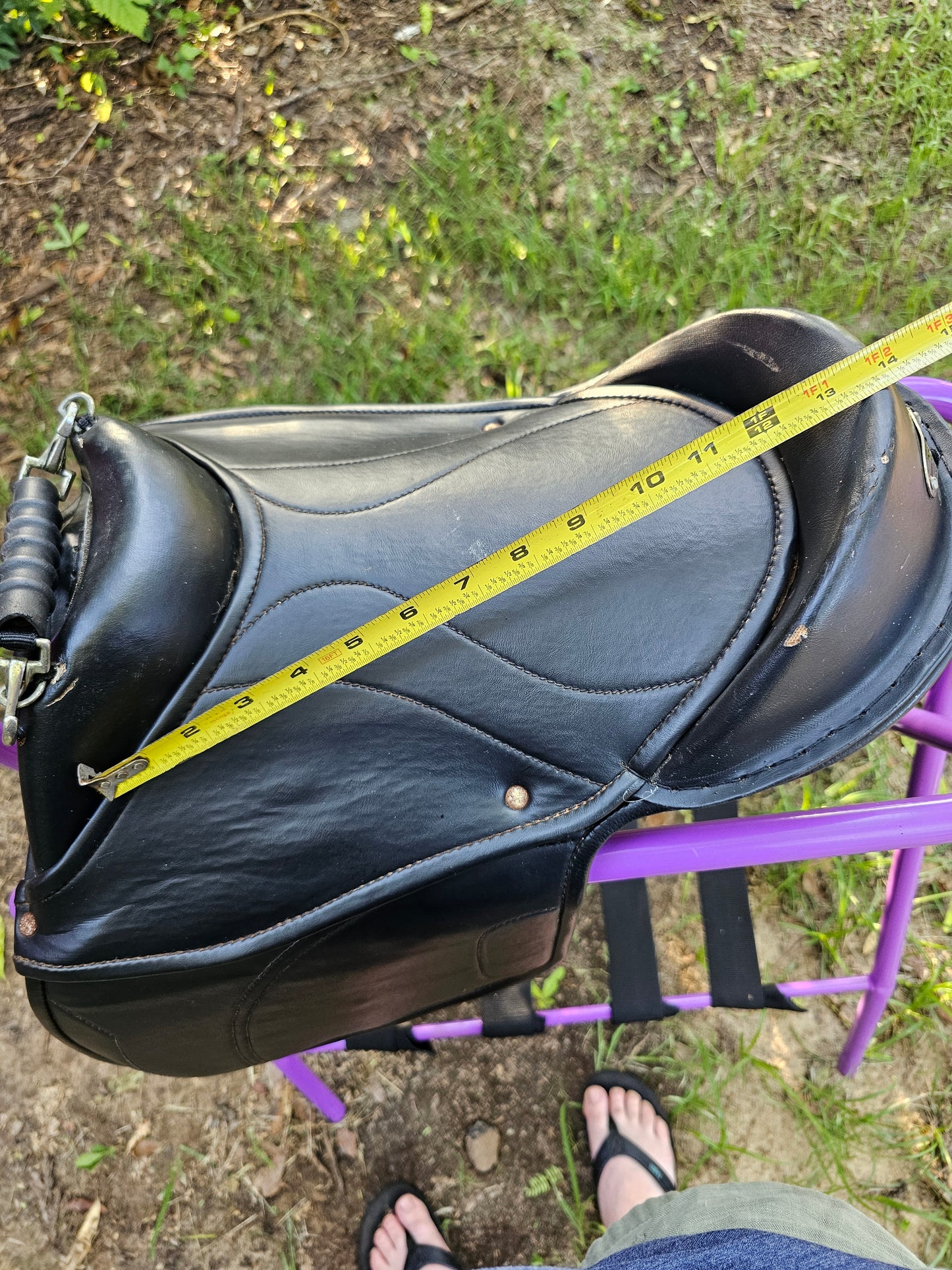12″ Youth Leadline Economy Saddle By Ascot
