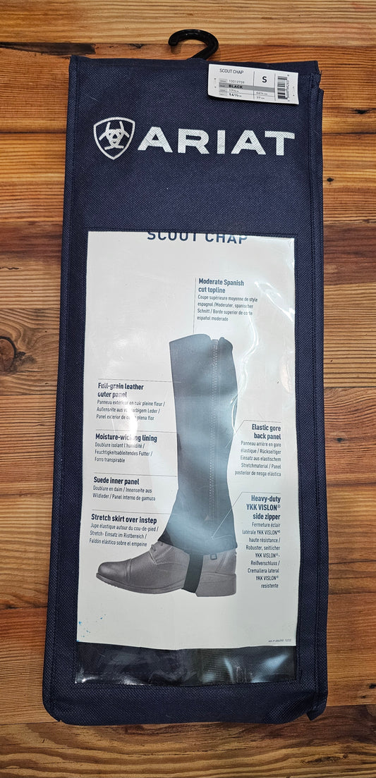 New Ariat Scout Chaps Size S