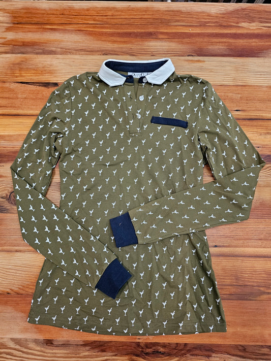 Sweet Iron Women's Long Sleeve Shirt Size 6