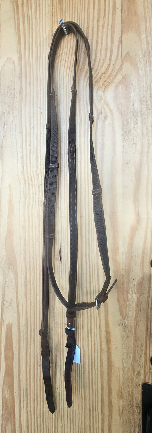 Brown used web reins