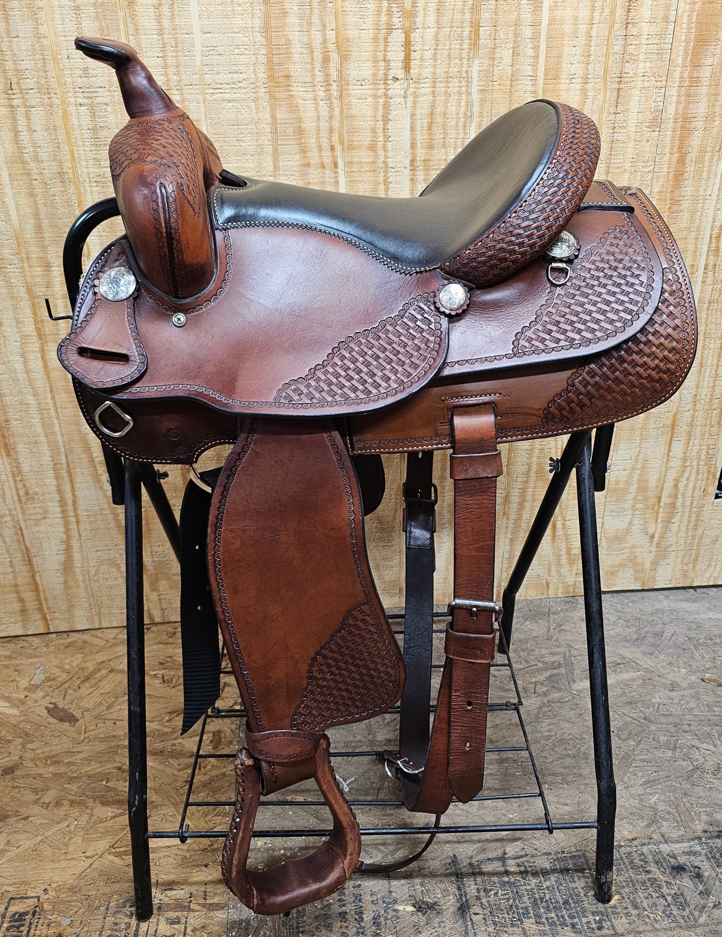14.5" Western Trail Saddle Set used