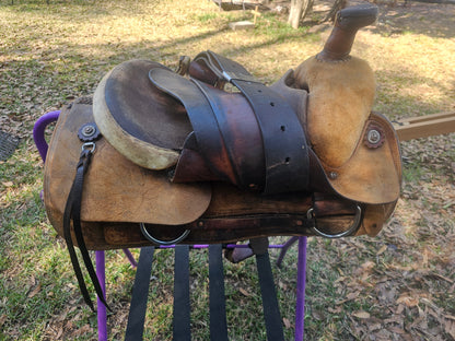 15" Western Ranch Roping Saddle