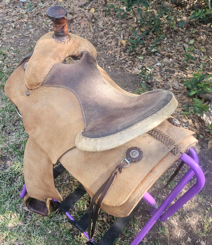 15" Western Ranch Roping Saddle