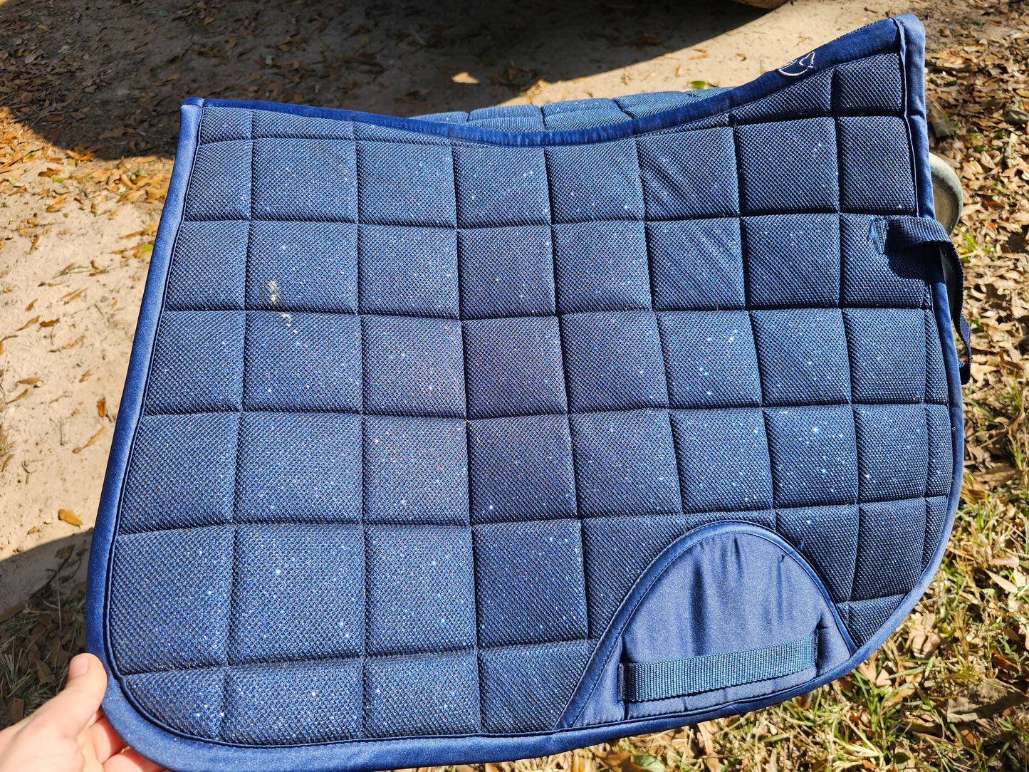 HKM Blue Glitter AP pad full size