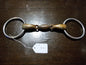4.75" Double jointed o-ring snaffle with lozenge