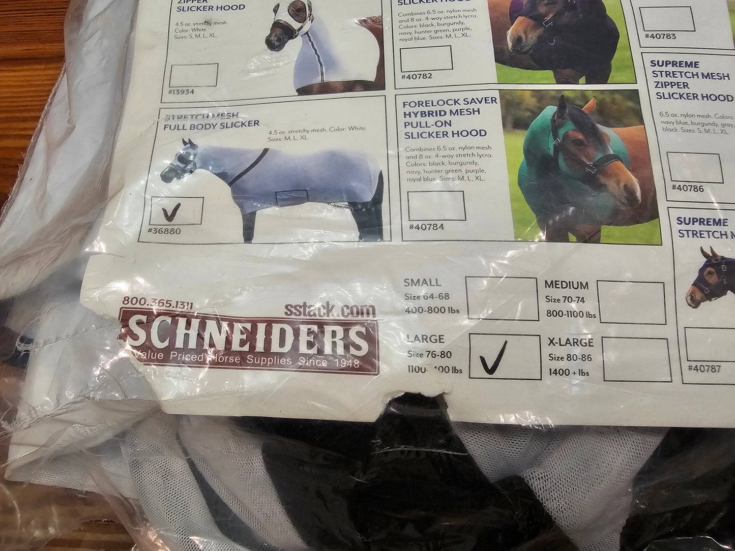 76-80" Schneider's Ultraflex Stable Slicker