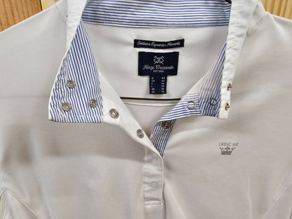 White Mesh Show Shirt size 14