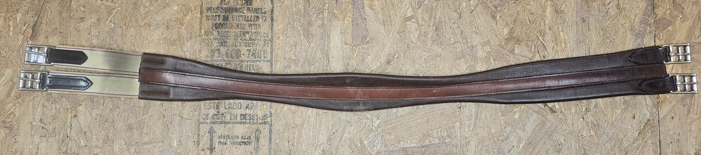 46" Contoured Leather Girth used