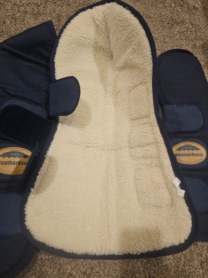 Three New Fleece lined WeatherBeeta Travel Boots Full size