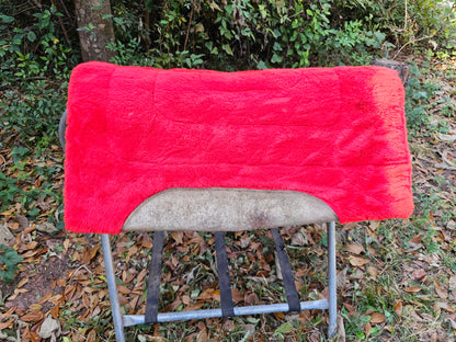 Red pony saddle pad used
