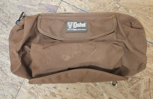 Cashel Saddle bag with integrated rain cover
