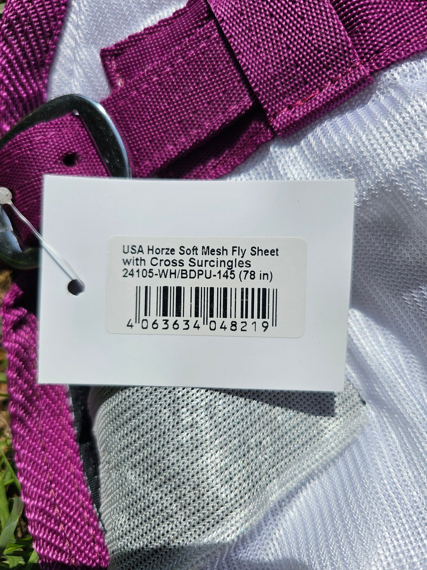 NWT 78" Horze Mesh Fly Sheet