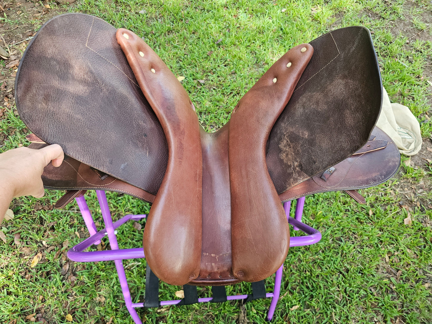 16" Pinnacle English Saddle wide tree