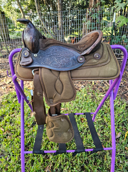 12" Bighorn 226 Western Pony saddle used