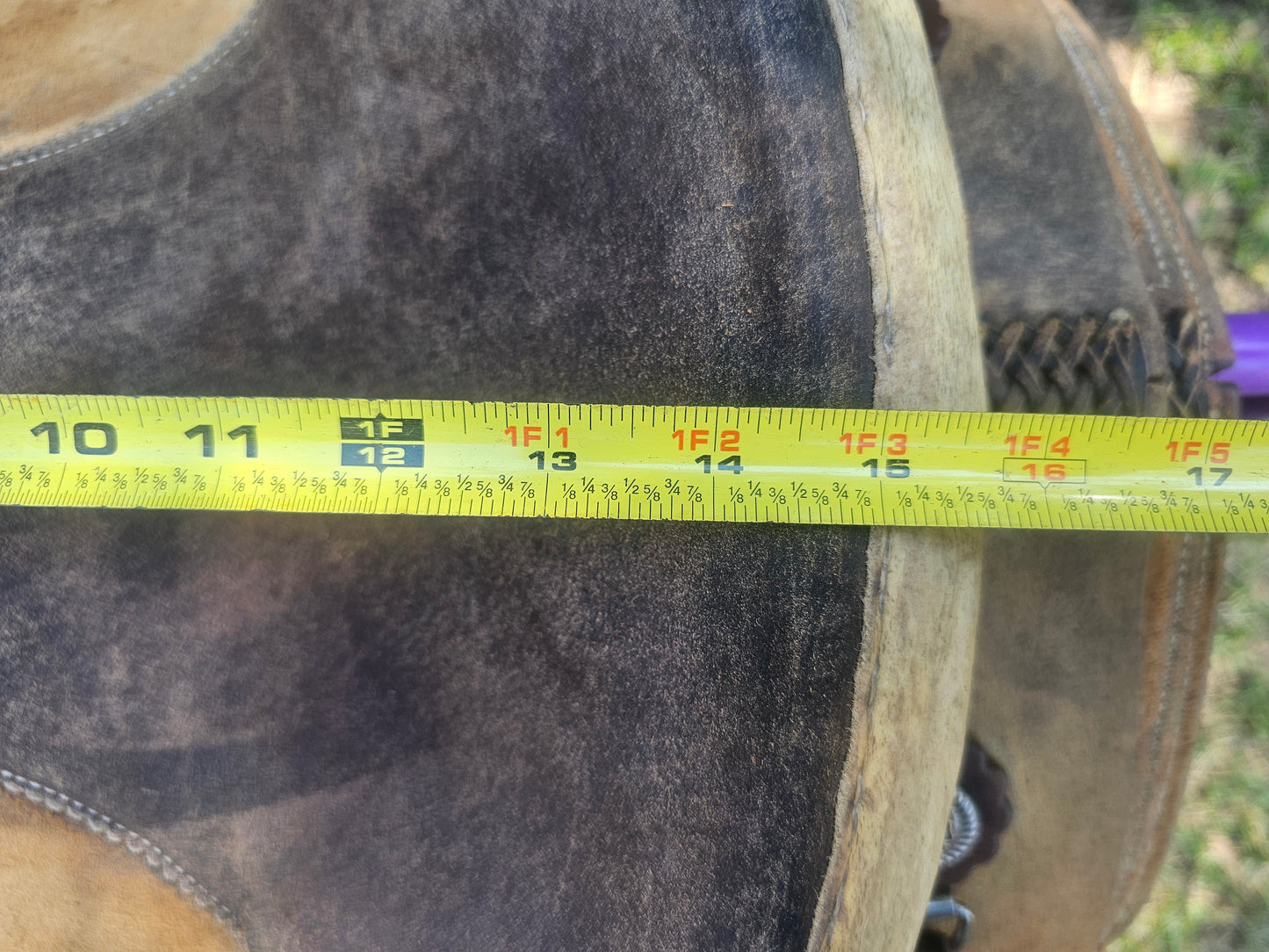 15" Western Ranch Roping Saddle