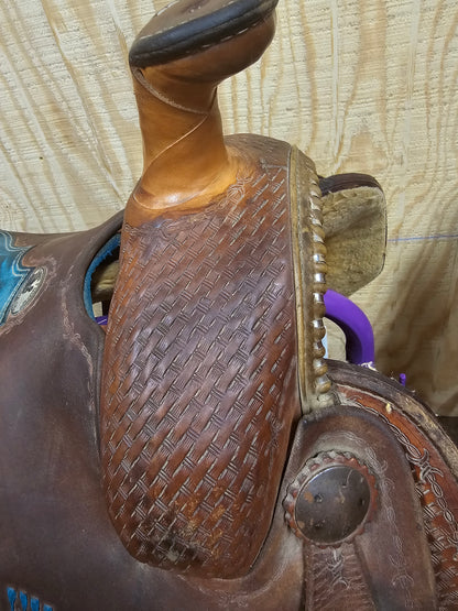 15" Running P Roping Trophy Saddle