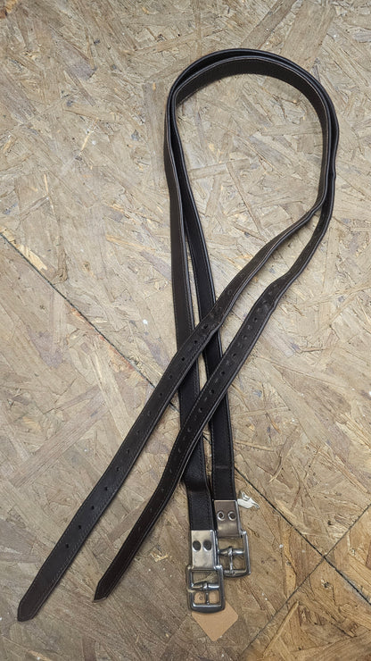 54" English Leathers dark brown supple