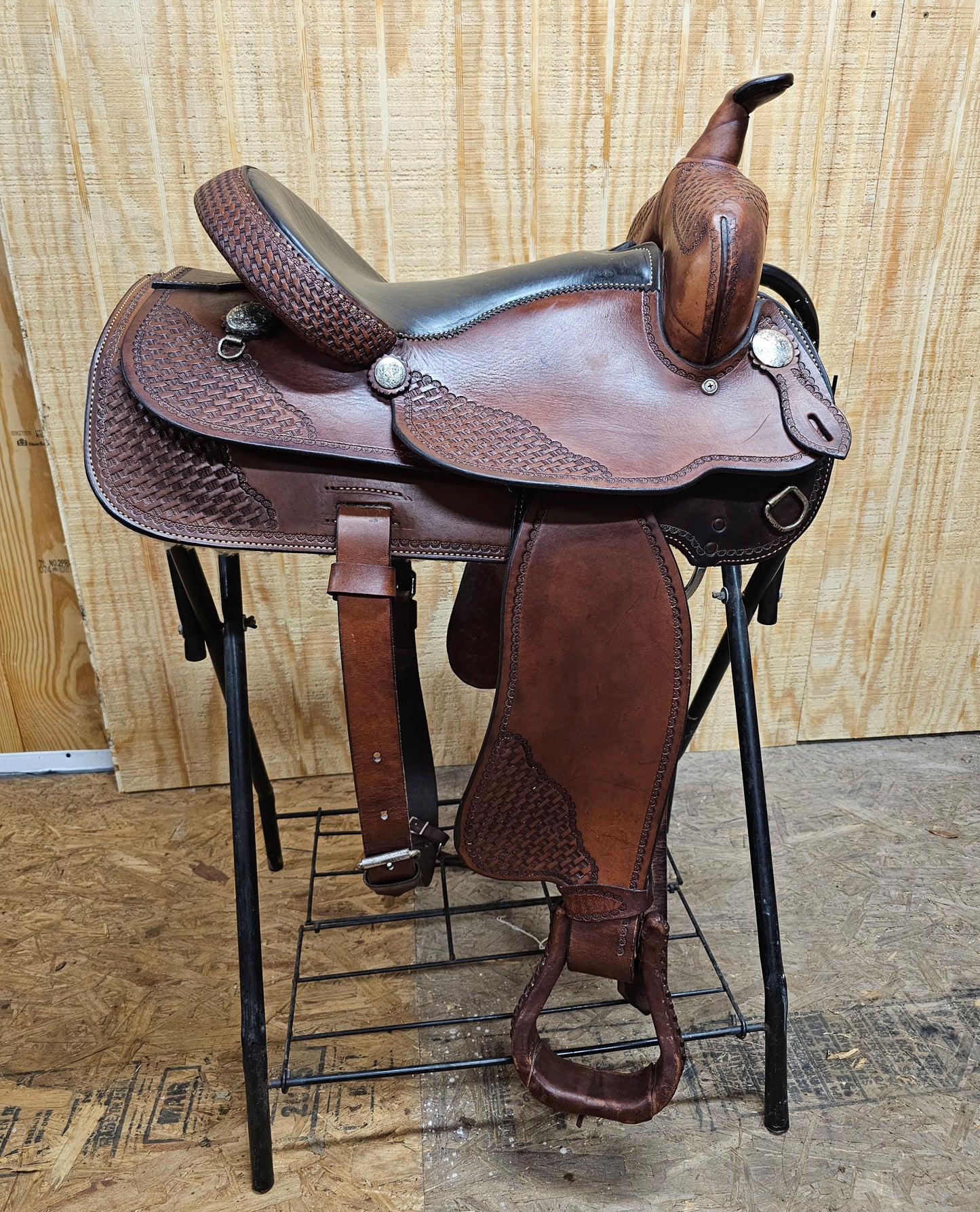 14.5" Western Trail Saddle Set used